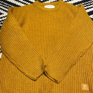 Zara boys marigold sweater